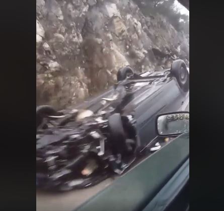 Udes na putu Nikšić – Podgorica, troje povrijeđeno