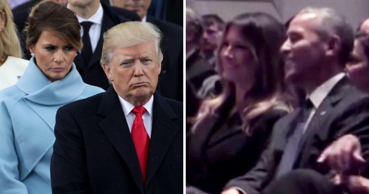 Čime je Barak Obama nasmijao Melaniju Tramp, i to na SAHRANI?