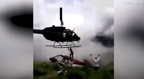 UZNEMIRUJUĆI VIDEO – Umjesto da ga spasi, ubio ga: Helikopter posjekao čovjeka!