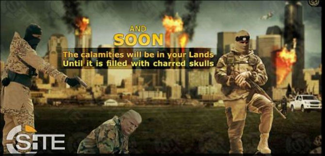 FOTO: ISIS u novom propagandnom posteru ubio Trampa i spalio Sijetl
