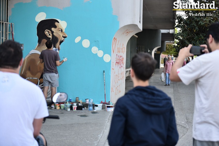 FOTO – “Ima taj jedan betonski teren iza Šargarepe”: Mural Nikole Ivanovića u staropodgoričkom kvartu!