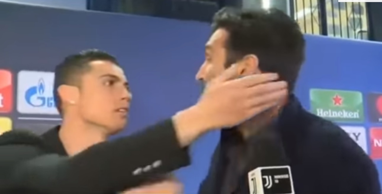 VIDEO: Ovako je izgledao susret Ronalda i Bufona nakon drame u Madridu