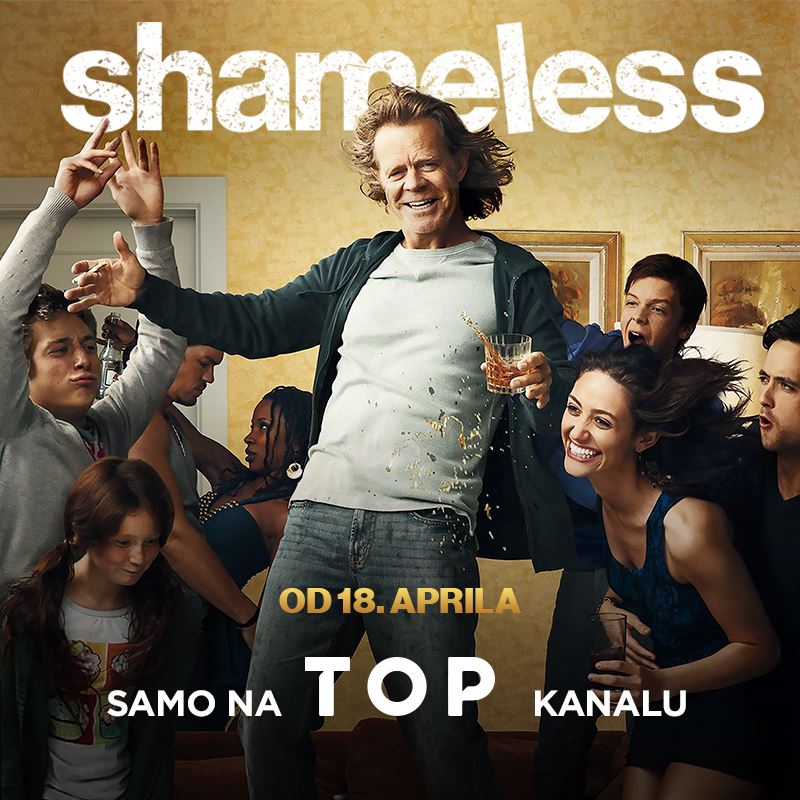 TOP kanal obogaćuje svoj program: “Shameless” premijerno na TOP-u