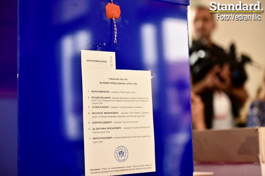 Zatvorena birališta u Crnoj Gori: Glasalo oko 64 odsto birača
