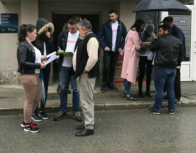 Omladina SD-a Plav započela kampanju za lokalne izbore