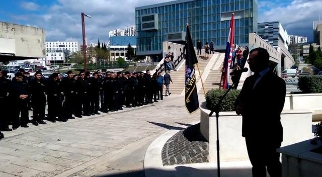 VIDEO: Pripadnici HOS-a pjevali “Za dom spremni” u Splitu