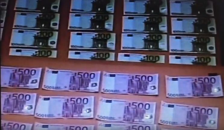 VIDEO – Sve ljubičaste i zelene: OVO je 125.500 eura kojim je Edi, navodno, finansirao pokušaj terorizma!