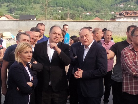 Simović u Bijelom Polju: Sreća da nije bilo žrtava u požaru, država će pomoći Franci