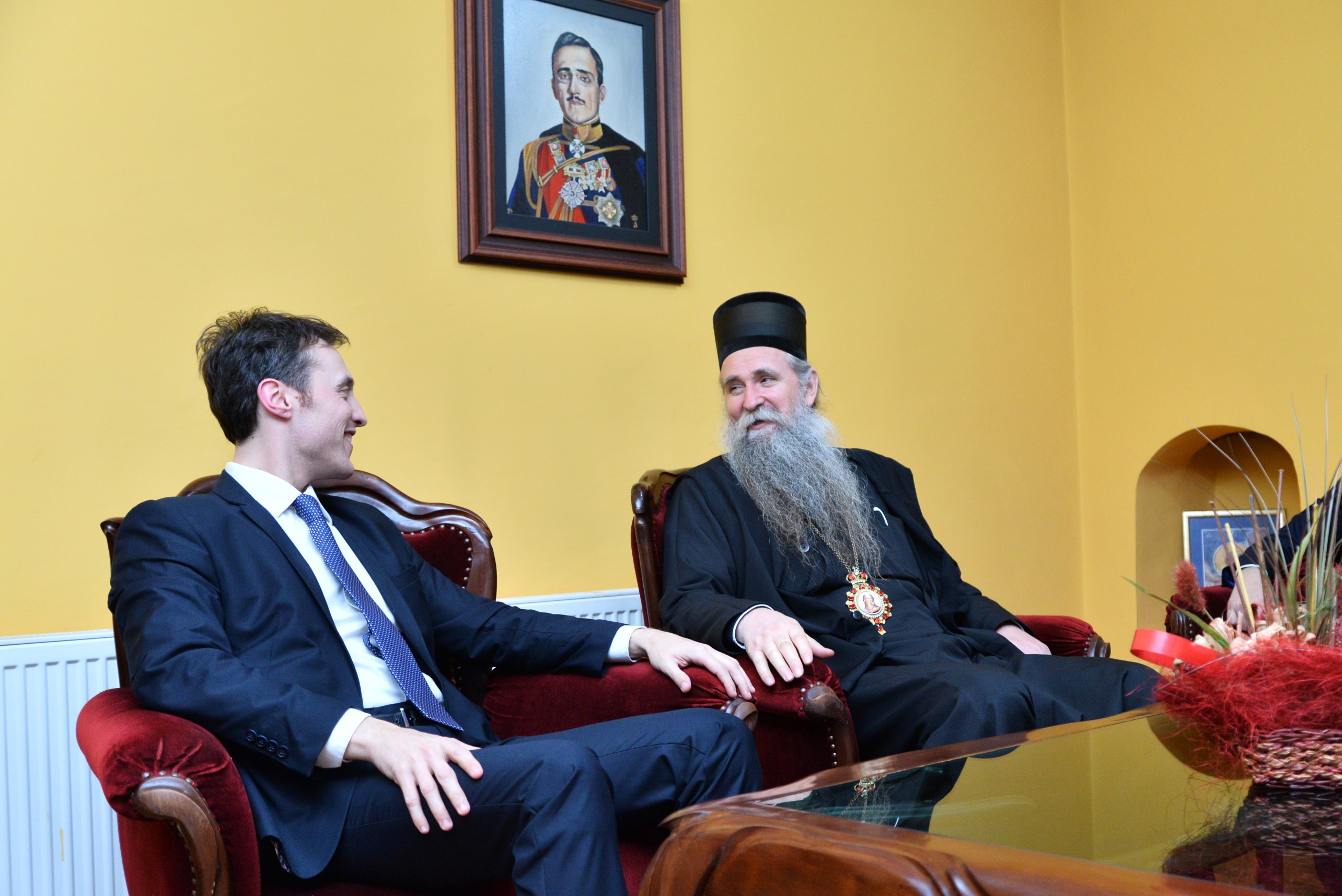 Milačić sa vladikom Joanikijem u manastiru: Želim njegoševsku Crnu Goru