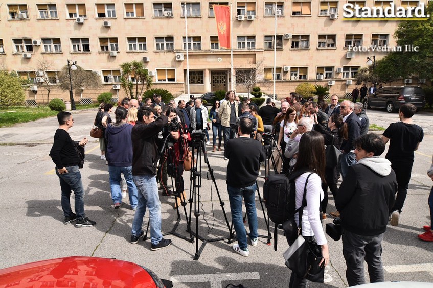 Protest građana u Podgorici: Očekujemo konkretna činjenja policije kako bi se kriminalci pohvatali