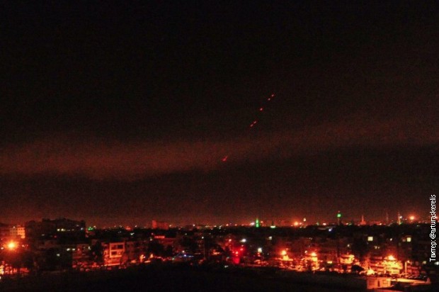 Tramp naredio napad, bombardovan glavni grad Sirije