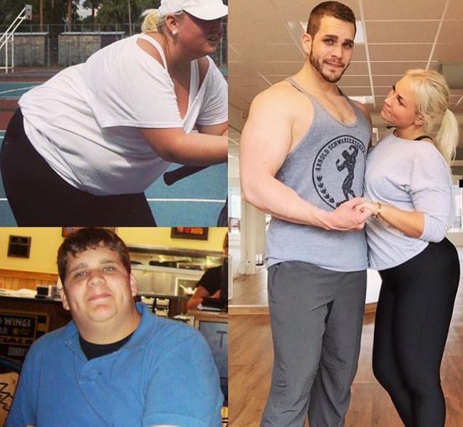 Njih dvoje su smršali 100 kg! Sad su toliko LIJEPI da se ljudi okreću za njima