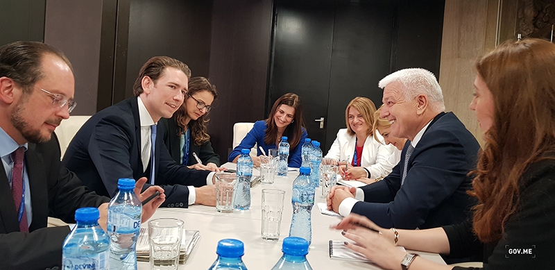 Austrijski premijer Sebastijan Kurc: Crna Gora u nama ima pouzdanog partnera