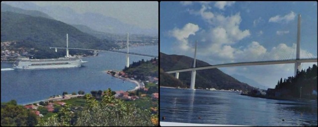 Studija za Lepetane, podloga za gradnju mosta na Verigama