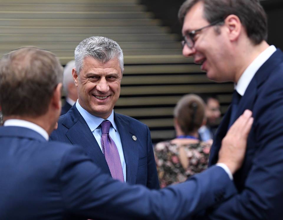FOTO – “Ljubav u vazduhu”: Vučić se smije s Tačijem, Merkelovoj prija britanska premijerka