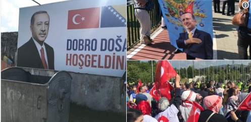 Erdogan u Sarajevu: Autobusima stiglo 15.000 pristalica