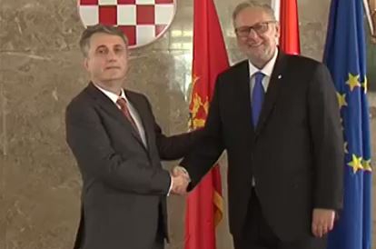 Nuhodžić i Božinović saglasni: Policije Crne Gore i Hrvatske odlično sarađuju, potrebna jača saradnja u borbi protiv migracija