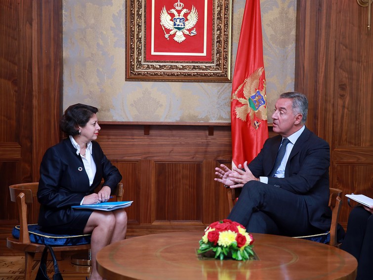 Đukanović – Kan: Uspješna saradnja Crne Gore i UNICEF-a