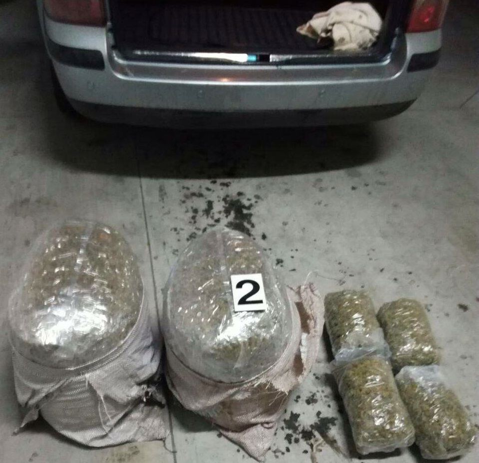 Podgorica: Pronađeno i oduzeto 54 kilograma skanka, uhapšene dvije osobe