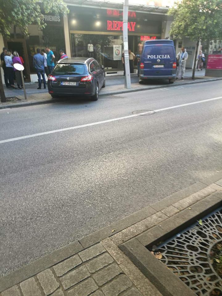 Podgorica: U požaru izgorio butik, kvar na instalacijama?