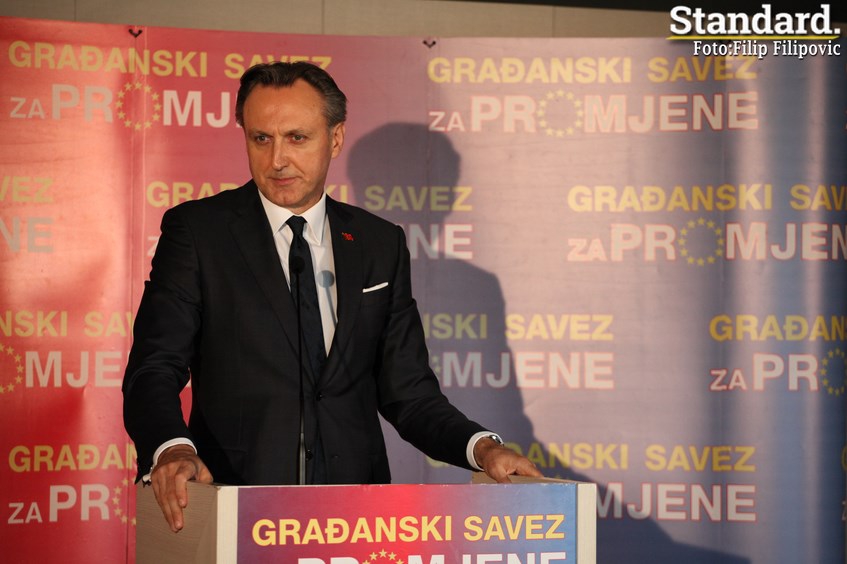 Građanski savez Đukanoviću: Ti nijesi moj predsjednik iako si vlasnik Crne Gore