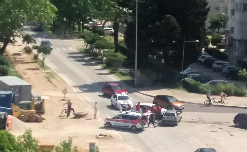 Udes u centru Baru, jedna osoba povrijeđena