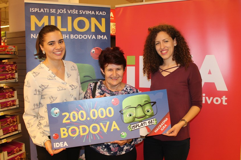 IDEA nagradila 2.250 korisnika Super kartice