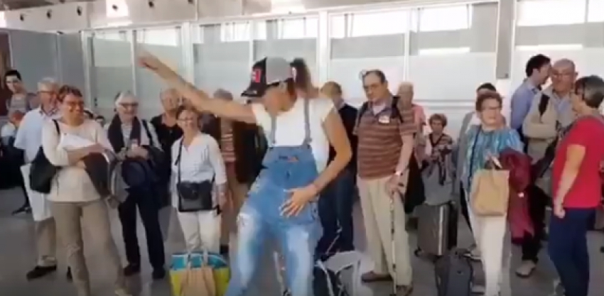 VIDEO – Lori Tileman napravila spektakl na aerodromu Podgorica!