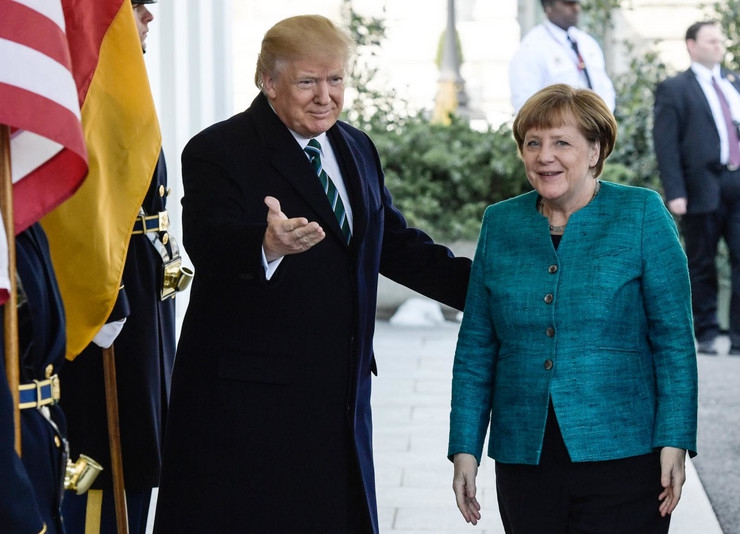 Merkel: Trampova odluka da povuče podršku zajedničkom saopštenju je deprimirajuća