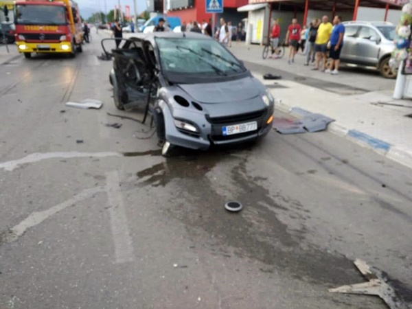 Nikšićanka teže povrijeđena u udesu, upućena u Klinički centar