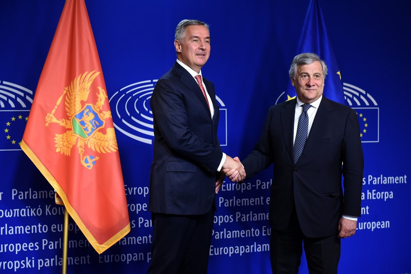 Tajani: Izbor Đukanovića dobra vijest