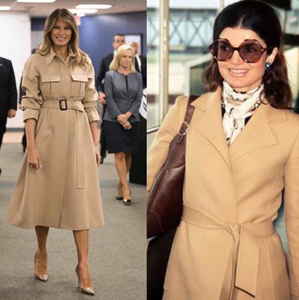 Melanija se vratila u VELIKOM STILU, a njen stajling nas podsjeća na Džeki Kenedi!