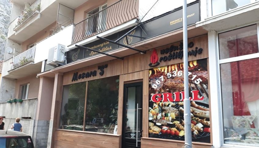 Kotor: Izbio požar u mesari