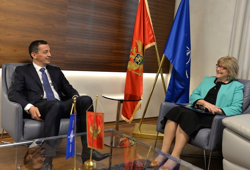 Bošković sa Ueharom: Sadržajna bilateralna odbrambena saradnja Crne Gore i SAD