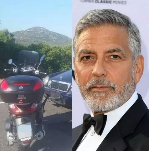 Džordž Kluni motorom udario u automobil na Sardiniji!