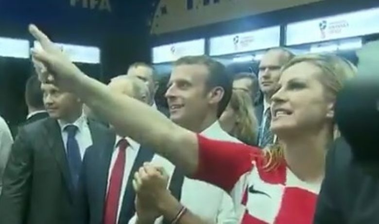 VIDEO – Kolinda ušla u SVLAČIONICU svjetskih prvaka i pozvala ih da skandiraju “Hrvatska, Hrvatska”