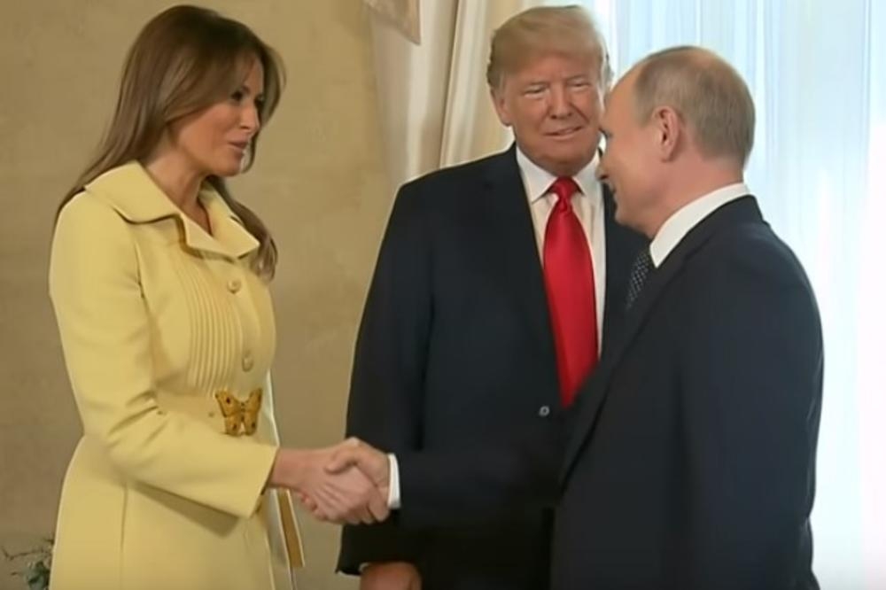VIDEO – Pogled o kojem priča svijet: Melanija nakon rukovanja sa Putinom imala “čudan” izraz lica