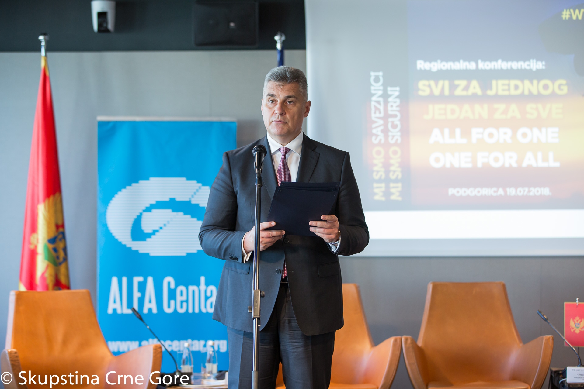 Brajović otvorio regionalnu konferenciju o NATO: Prepoznata uloga Crne Gore u promociji stabilnosti