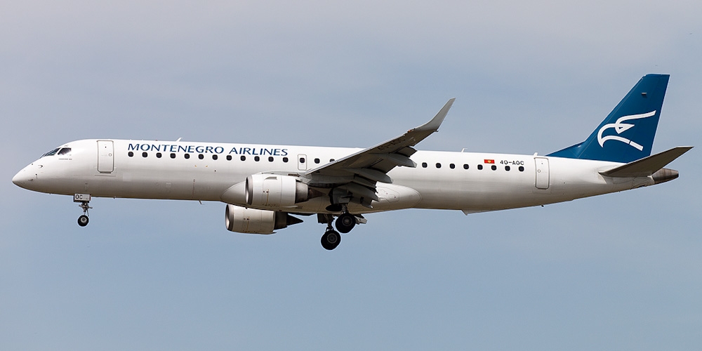 Montenegro airlines prevezao četvrt miliona putnika za šest mjeseci ove godine