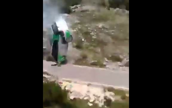 VIDEO: Auto na Lovćenu izletjelo sa staze, pravilo kolutove u vazduhu, vozač nepovrijeđen