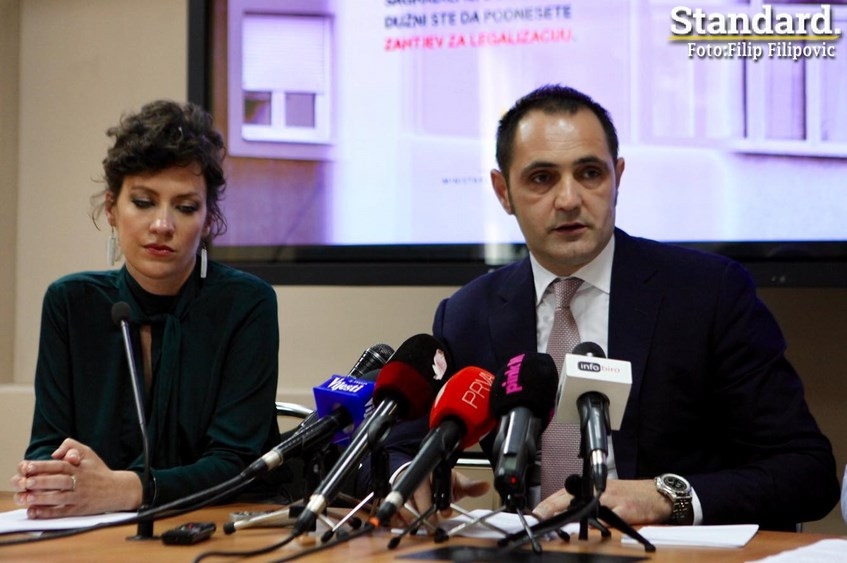 Radulović: Za legalizaciju prijavljeno 50.000 objekata, ali to je tek prvi korak ka cilju