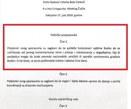 Standard saznaje: Crnogorska je ulaskom u budvansku vlast SPRIJEČILA Carevića i ekipu da nastave sa SRBOVANJEM