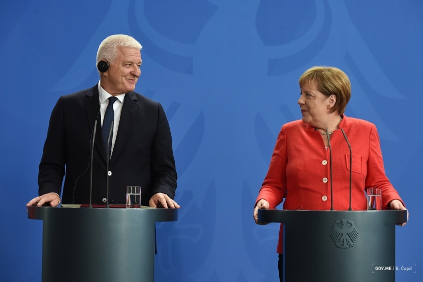 Marković i Merkel: Crna Gora je spremna na veće prisustvo njemačkih kompanija