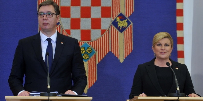 Grabar Kitarović: Ne vidim da ćemo se sa Srbijom ikada složiti