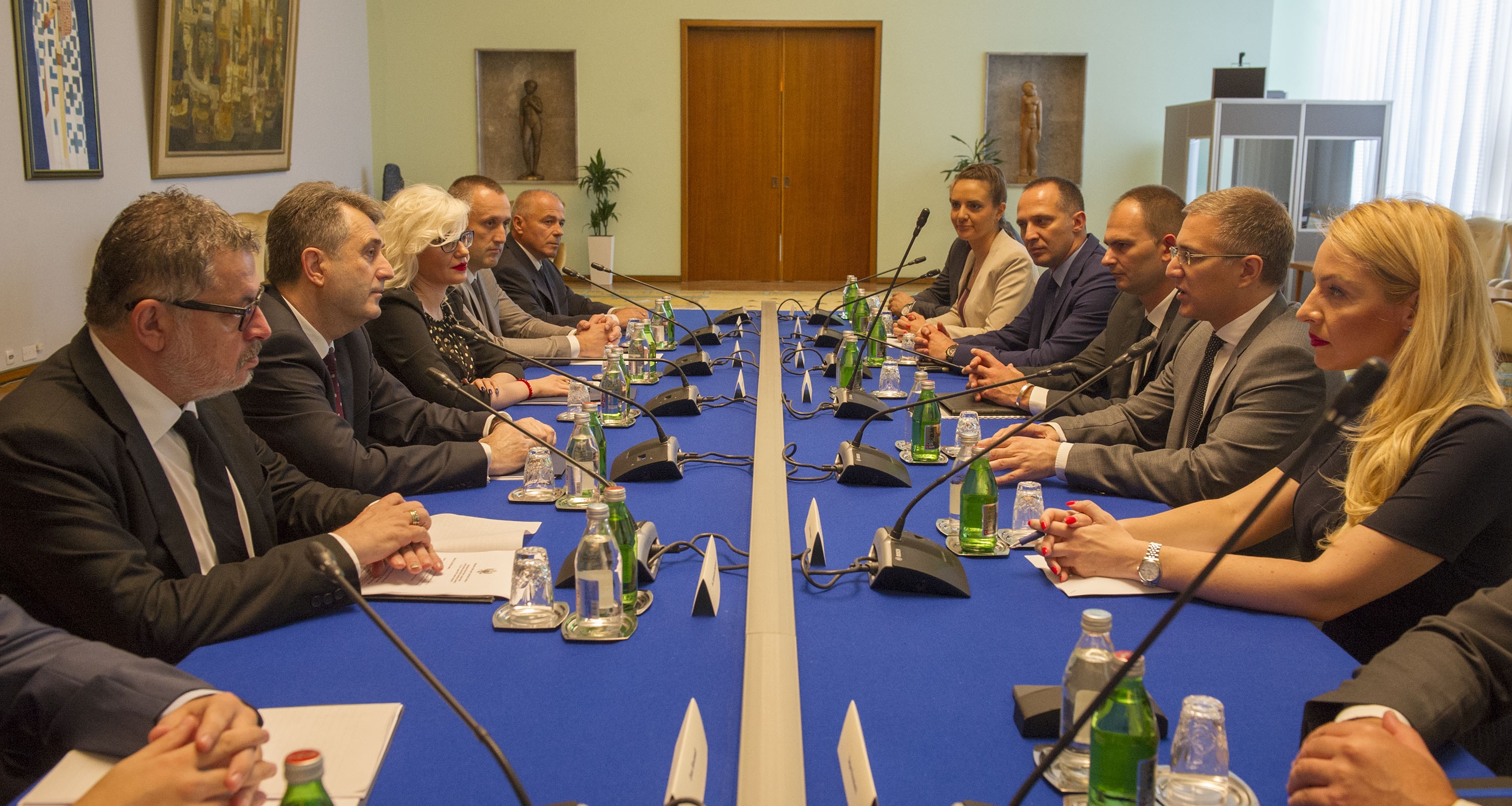 Nuhodžić sa Stefanovićem u Beogradu: Još jače i snažnije protiv organizovanog kriminala