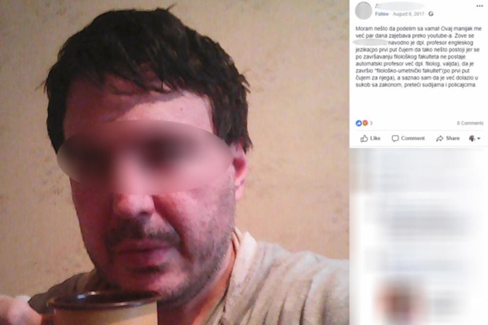 Isjeći ću ti dijete: Kragujevčanin napisao da je pedofilija iznad 11 godina prirodna, a onda uputio jezive prijetnje majci koja ga je prijavila