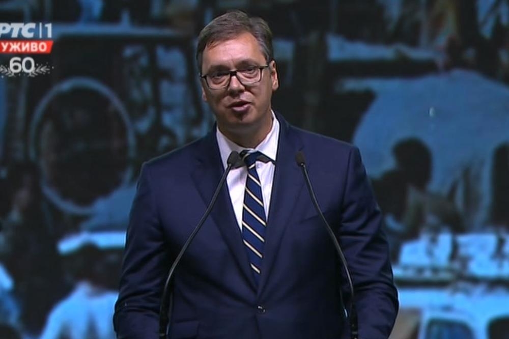 Vučić: Ništa tuđe nećemo, ali niko ne može da nam zabrani da se zovemo Srbima