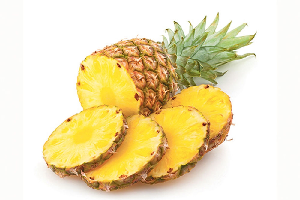 Ananas oslobađa nakupljanja tečnosti u organizmu
