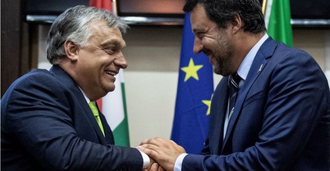 Orban: Salvini je moj heroj, Makron neprijatelj