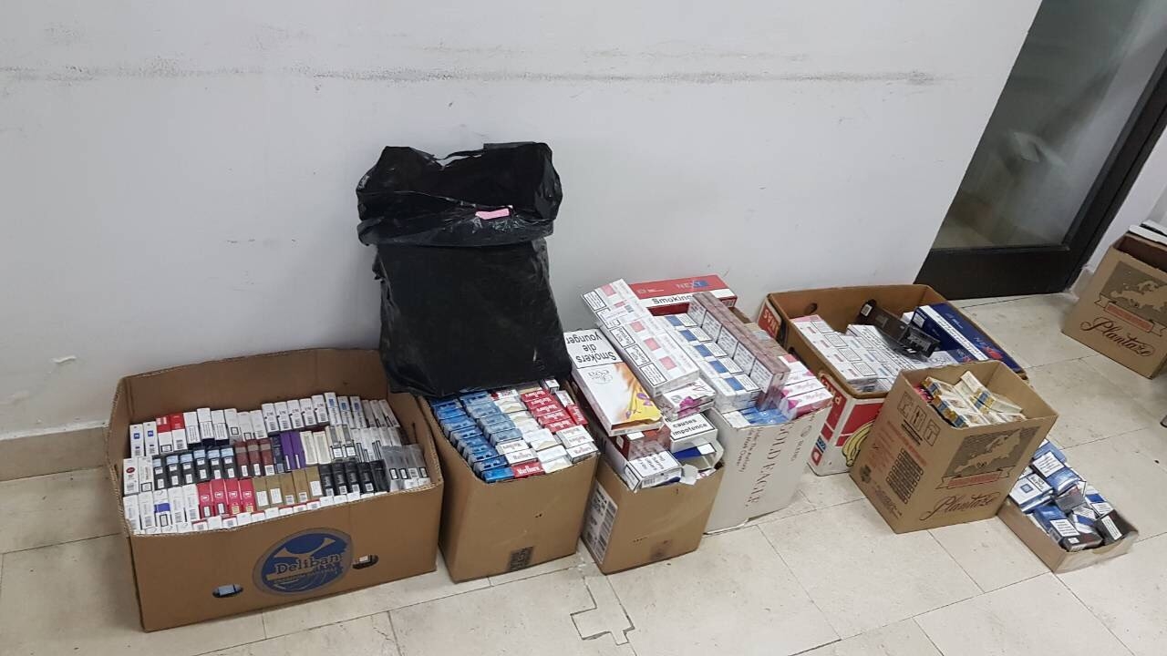Oduzeto 1526 paklica cigareta u Baru